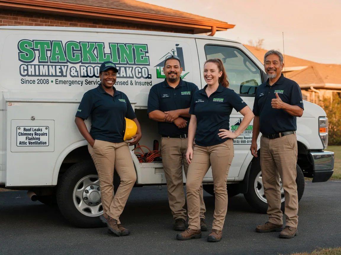Chimney flashing repair company in Waldron, KS